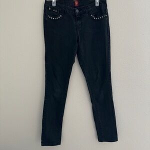 EAEEON Black jeans, black denim, brand EAEEON, size 4,  used
